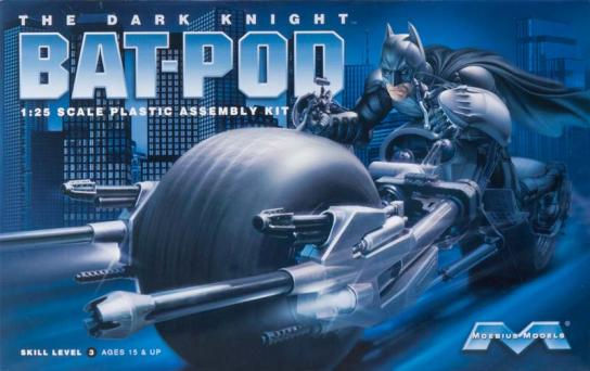 Moebius 1/25 Batman The Dark Knight Batpod image