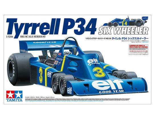 Tamiya 1/12 Tyrrell P34 Six Wheeler Big Scale Series image