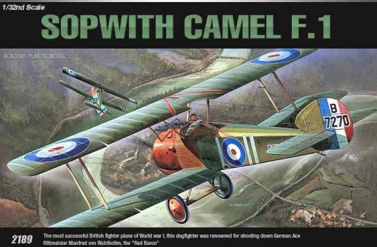 Academy 1/32 Sopwith Camel F.1 image