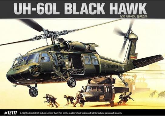 Academy 1/35 U.S.Army UH-60L Blackhawk Down image