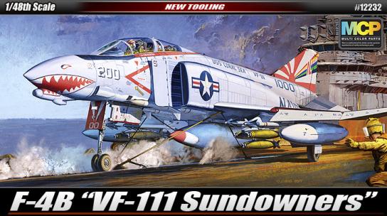 Academy 1/48 F-4B VF-111 Sundowners image