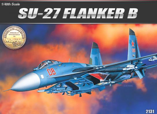 Academy 1/48 Su-27 Flanker B image