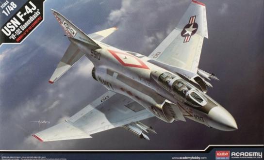 Academy 1/48 USN F-4J VF-102 Diamondbacks image