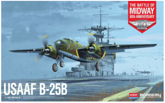 Academy 1/48 USAAF B-25B "Doolittle Raid" image