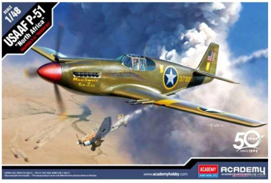 Academy 1/48 USAAF P-51 "North Africa" image