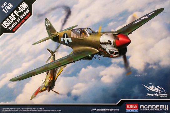 Academy 1/48 USAAF P-40N "Battle of Imphal" image