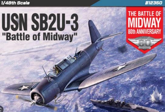 Academy 1/48 SB2U-3 US Navy "Battle of Midway" image