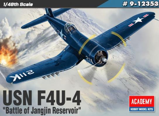 Academy 1/48 F4U-4 USN "Battle of Jangjin Reservoir" image