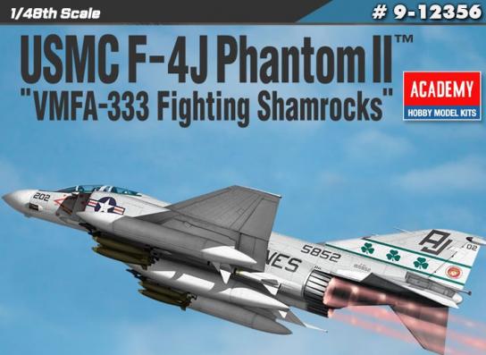 Academy 1/48 F-4J Phantom II "VMFA-333 Fighting Shamrocks" USMC image