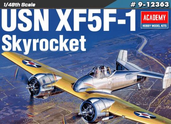 Academy 1/48 XF5F-1 Skyrocket USN image