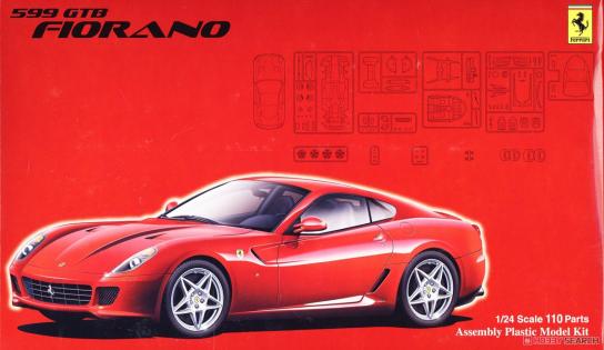 Fujimi 1/24 Ferrari 599GTB with Etching Parts image