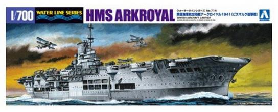 Aoshima 1/700 HMS Ark Royal 1941 image
