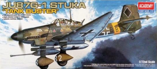 Academy 1/72 JU-87G Stuka "Tank Buster" image