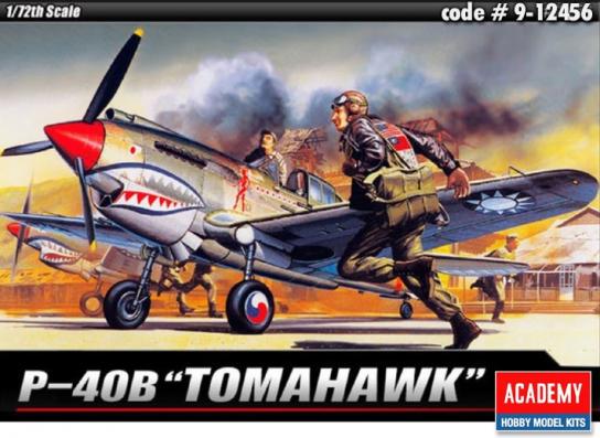 Academy 1/72 P-40B Tomahawk image