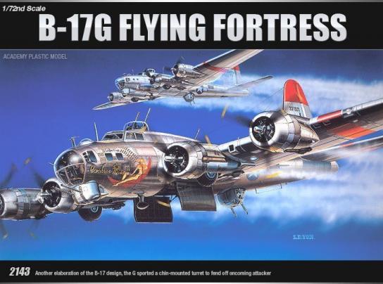 Academy 1/72 B-17G Flying Fortress image