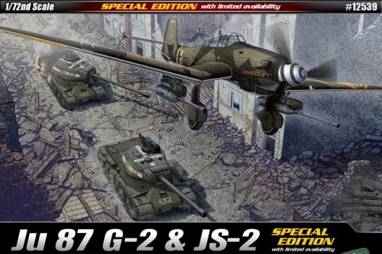 Academy 1/72 JU 87G-2 With JS-2 Tank Ltd image