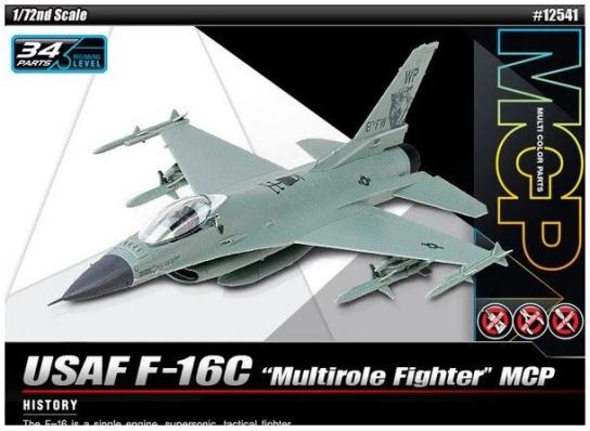 Academy 1/72 USAF F-16C Multirole Fighter MCP image