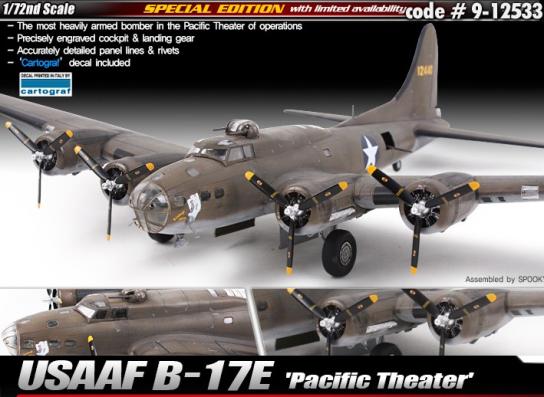 Academy 1/72 B-17E USAAF "Pacific Theater" Special Edition image