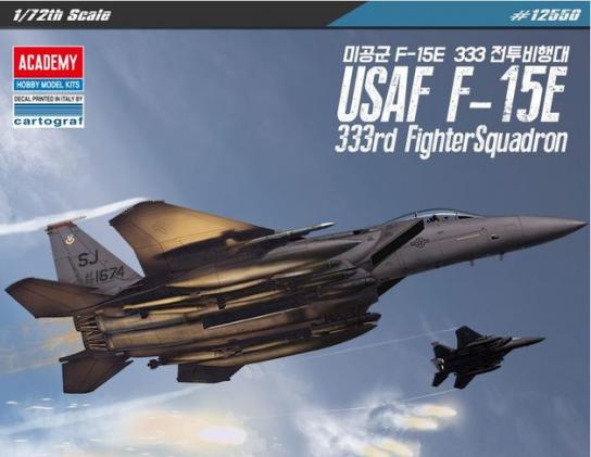 Academy 1/72 USAF F-15E "333rd Fighter Squadron" image