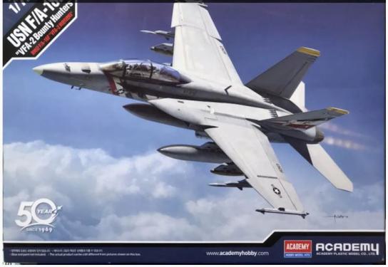 Academy 1/72 USN F/A-18F VFA-2 "Bounty Hunters" image