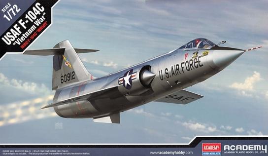 Academy 1/72 USAF F-104C "Vietnam War" image