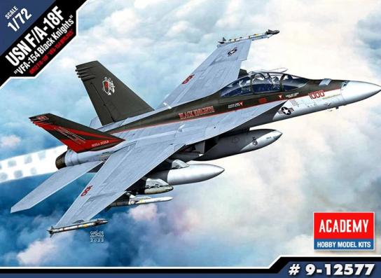 Academy 1/72 F/A-18F USN "VFA-154 Black Knights" image