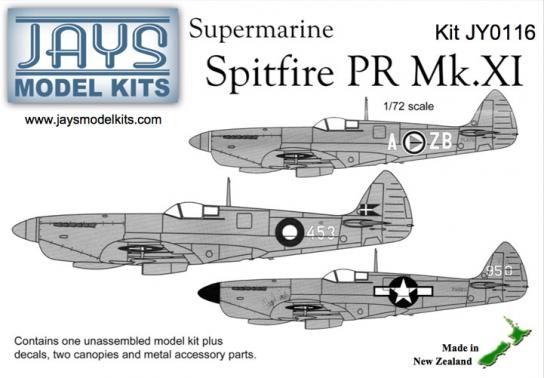 Jays Models 1/72 Supermarine Spitfire PR Mk.XI image
