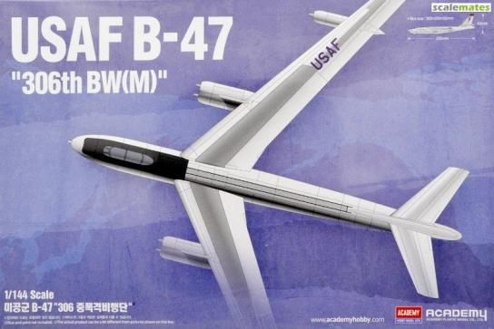 Academy 1/144 USAF B-47 Cold War Bomber image