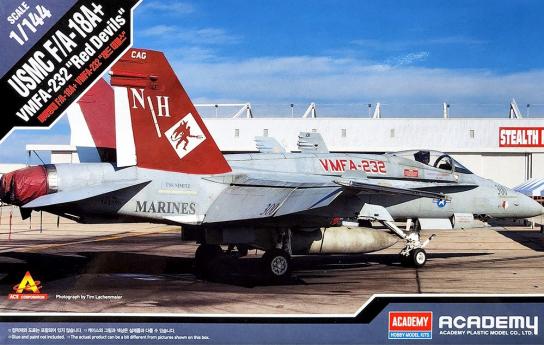 Academy 1/144 USMC F/A-18A+ VMFA-232 "Red Devils" image
