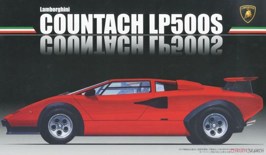 Fujimi 1/24 Lamborghini Countach LP500S with Engine image