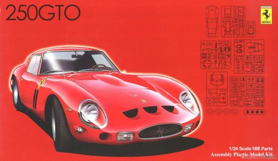 Fujimi 1/24 Ferrari 250GTO Special Edition (w/ Wire Wheel) image