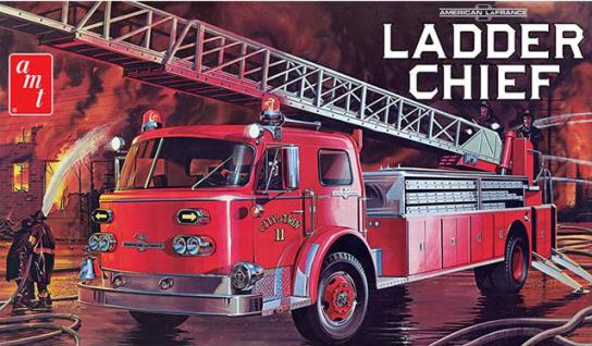 AMT 1/25 American LaFrance Ladder Fire Chief Fire Truck image