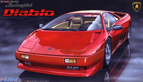 Fujimi 1/24 Lamborghini Diablo VT Blackstar  image