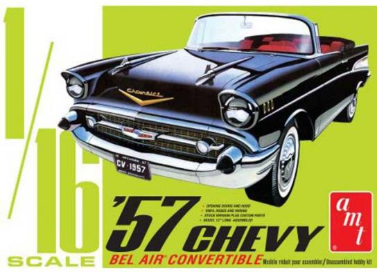 AMT 1/16 1957 Chevy Bel Air Convertible image
