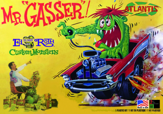 Atlantis Models 1/32 Mr. Gasser Ed Big Daddy Roth image