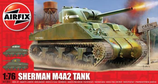 Airfix 1/76 M4 Sherman MK1 Tank image