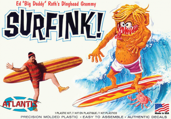 Atlantis Models Ed Big Daddy Roth Surfink image