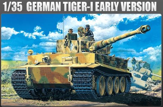 Academy 1/35 German Tiger-1 Early Version image