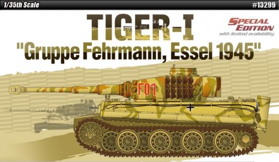 Academy 1/35 Tiger 1 Gruppe Fehrman 1945 image