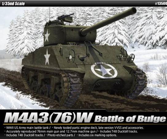 Academy 1/35 M4A3 Battle of the Bulge image