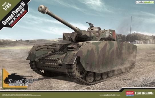 Academy 1/35 German Panzer IV Ausf.H image
