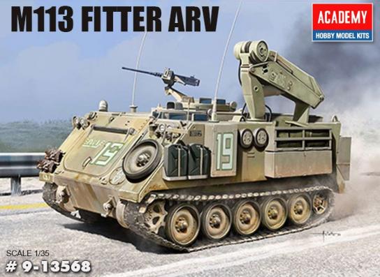 Academy 1/35 M113 Fitter ARV with IDF Crew image