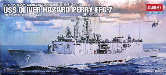 Academy 1/350 USS Oliver Hazard Perry FFG-7 Frigate image