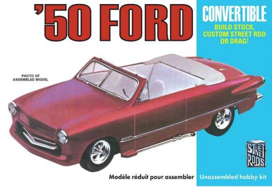 AMT 1/25 1950 Ford Convertible Street Rods Edition image