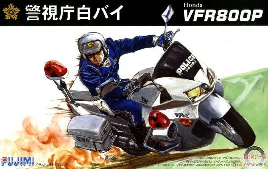 Fujimi 1/24 Honda VFR800P Police Motorcycle image