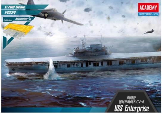 Academy 1/700 USS Enterprise CV-6 image