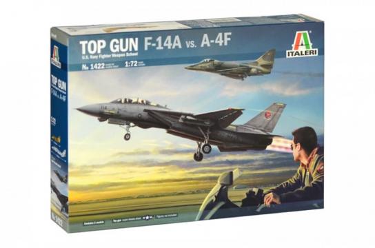 Italeri 1/72 Top Gun F14A Vs A-4F Skyhawk image
