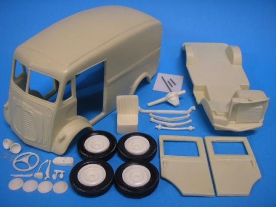 TPB Models 1/25 Morris J Van Kerbside Pack (Resin) image