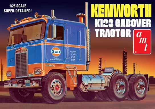 AMT 1/25 Kenworth K-123 Cabover - Gulf image