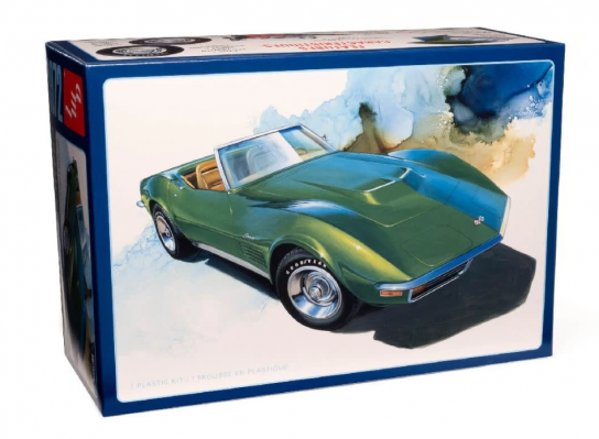 AMT 1/25 Chevrolet Corvette Roadster 1972 image